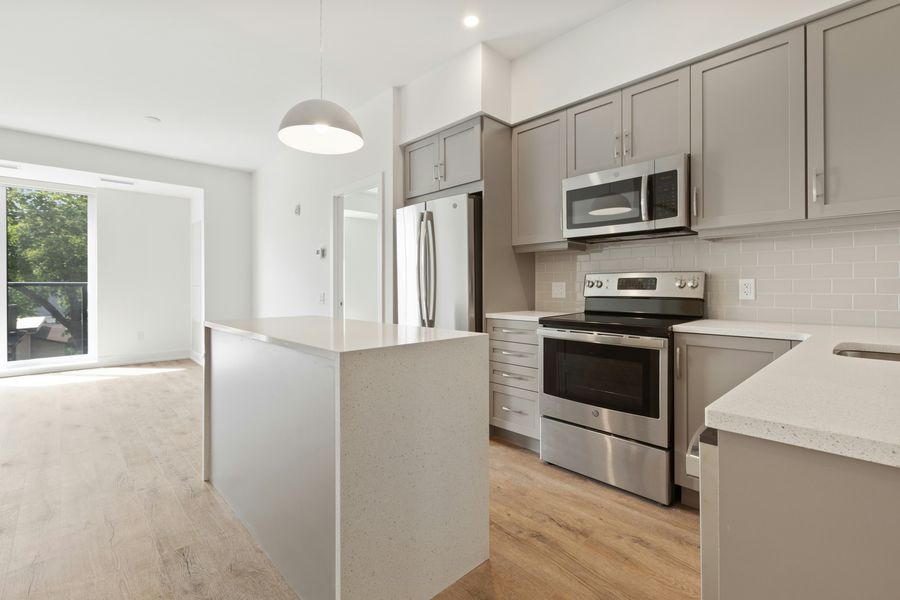 Imagen referencial: cocina moderna de un departamento